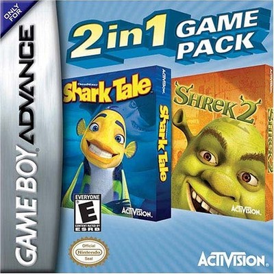 Shrek2/Shark Tale Bundle - Game Boy Advance (Nintendo Game Boy Advance)
