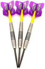 Tungsten Darts 90% Barrels ,Stems & Strong Pentathlon Dart Flights 26g