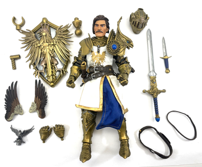 Mythic Legions Sir Gideon Heavensbrand 2 Knight Complete Four