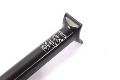BMX Sattelstange PIVOTAL 360mm KHE 25,4mm 7005 Aluminium nur 218g schwarz