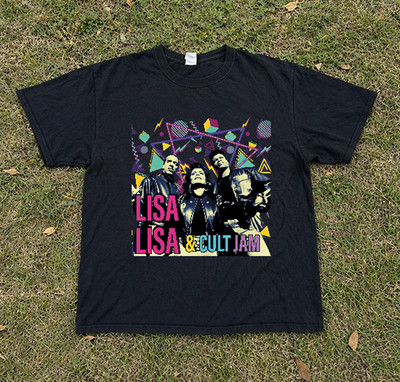 Vintage 80s LISA LISA and Cult Jam T-Shirt Aesthetic Graphic Tee