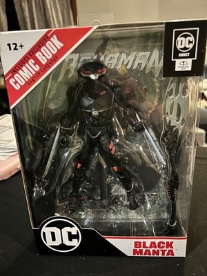 DC Direct Black Manta 7  Action Figure - McFarlane Toys (DC Page Punchers) NIB