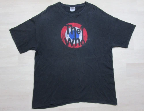 Vintage Y2K THE WHO T-Shirt Men's Size (XL) Classic Rock Ban Vintage vintage concert t-shirt, vintage, size XL, single stitch, B+ condition