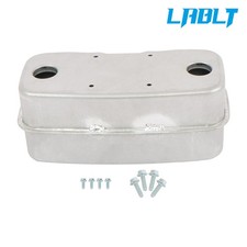 LABLT Exhaust Muffler Twin Inlet For Cub Cadet RZT50 RZT54 751-0616B 951-0616