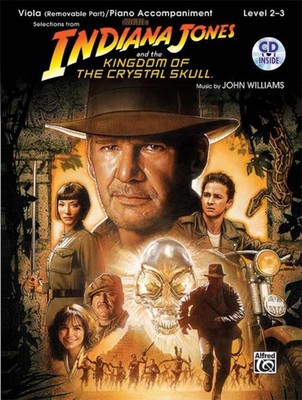 Indiana Jones and the Kingdom of the Crystal Skull for Strings Viola Book & CD V
