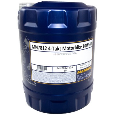 MANNOL Motoröl SAE 10W-40 Ester 10 Liter Oel Suzuki DL Triumph Yamaha BT DT FJR