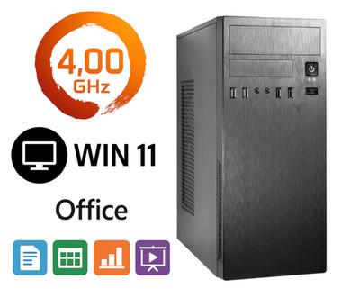 Windows 11 PRO Business PC 4,0GHz  32GB DDR4 RAM 1000GB SSD