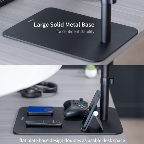 VIVO Single Ultrawide Monitor Desk Stand, Adjustable Mount for Screens up to 49" - Picture 6 of 8
