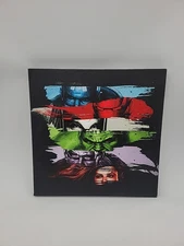 Pop Creations Canvas Wall Art Decor Marvel Comics Avengers Hulk, Iron Man 12x12"