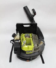 CLEAN Ryobi 185 MPH 510CFM Gas Powered Backpack Leaf Blower - BP42 - RY08420