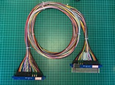 Extender Jamma 200cm With Common Ground , Voltmeter For Taito Egret 2 Arcade