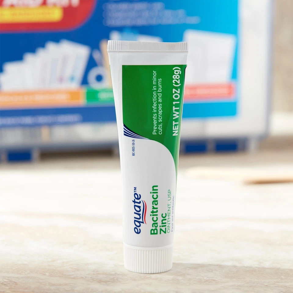 Equate Bacitracin Zinc USP Ointment, First Aid Antibiotic, 1 oz - Image 2 of 4