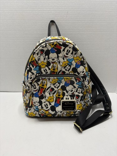 Disney Loungefly Mickey & Friends Multi-colored Mini Backpack