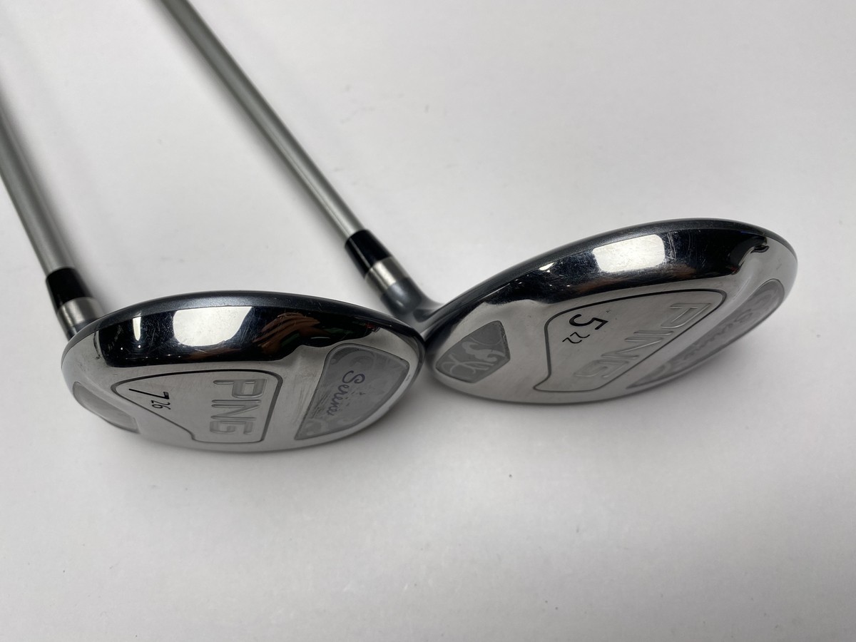 Ping Serene 5 & 7 Fairway Wood Set 22* 26* ULT210 Ladies Graphite