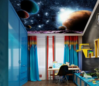 3D Brown Planet 2008 WallPaper Murals Wall Print Decal Wall Deco AJ WALLPAPER