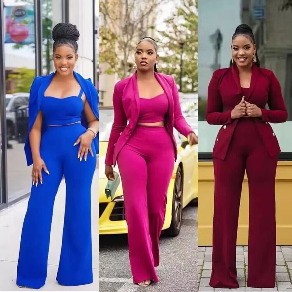 Womens suit set cheap plus size