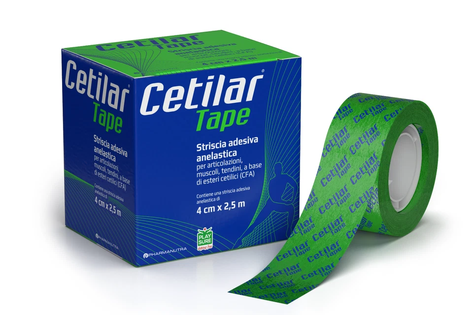 CETILAR TAPE STRISCIA ADESIVA 4 cm X 2,5 m - PHARMANUTRA