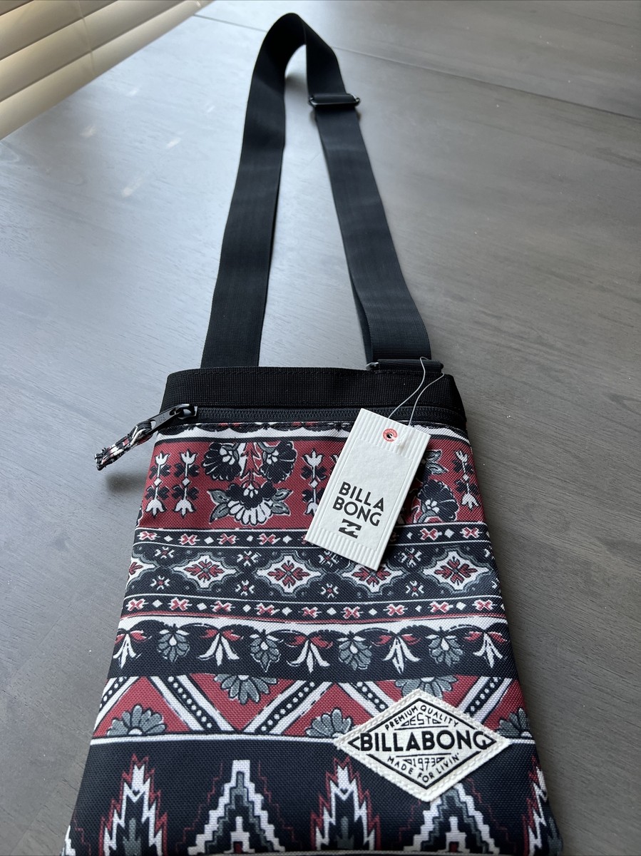 Billabong Multicolor Patterned Bag Billabong Multicolor Patterned Shoulder Purse Hobo Bag  main image 4