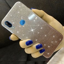 Image of Slim Bling 2 Tones Glitter TPU Skin Cover Phone Case For  Huawei P30 Pro, Mate20