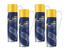 4x Mannol DPF Foam Cleaner 500ml Spray Diesel Particulate Filter Foam Cleaner