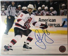 Dainius Zubrus Signed New Jersey Devils 8x10 Photo Autographed