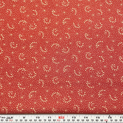 Everlastings by Sandy Gervais for Moda Red Cotton Fabric by the HALF ...