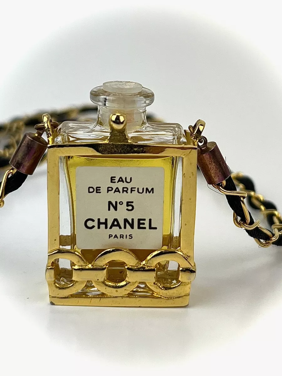 CHANEL Perfume Necklace Women s Perfume No5 Dress eBay