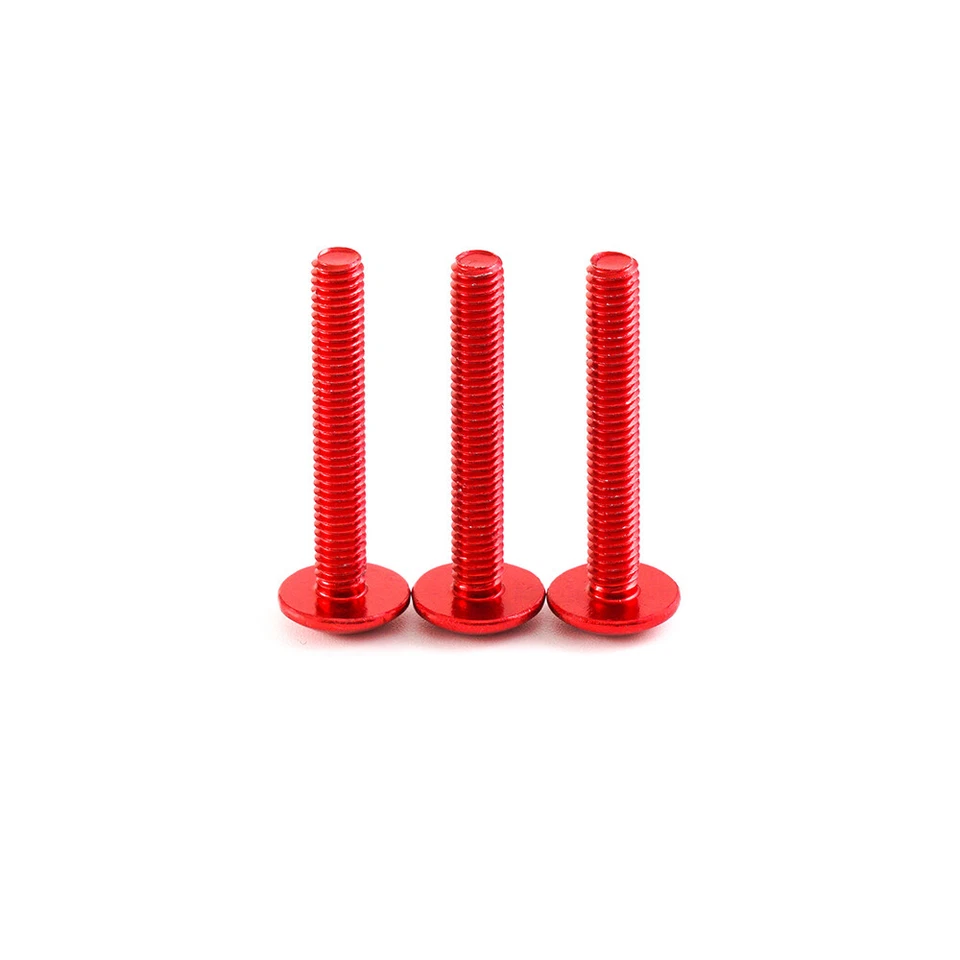 Red Fairing Bolts for Honda VTR1000 RC51 2000 01 02 2003-2005 06 Fairing Screws Foto 3 de 4