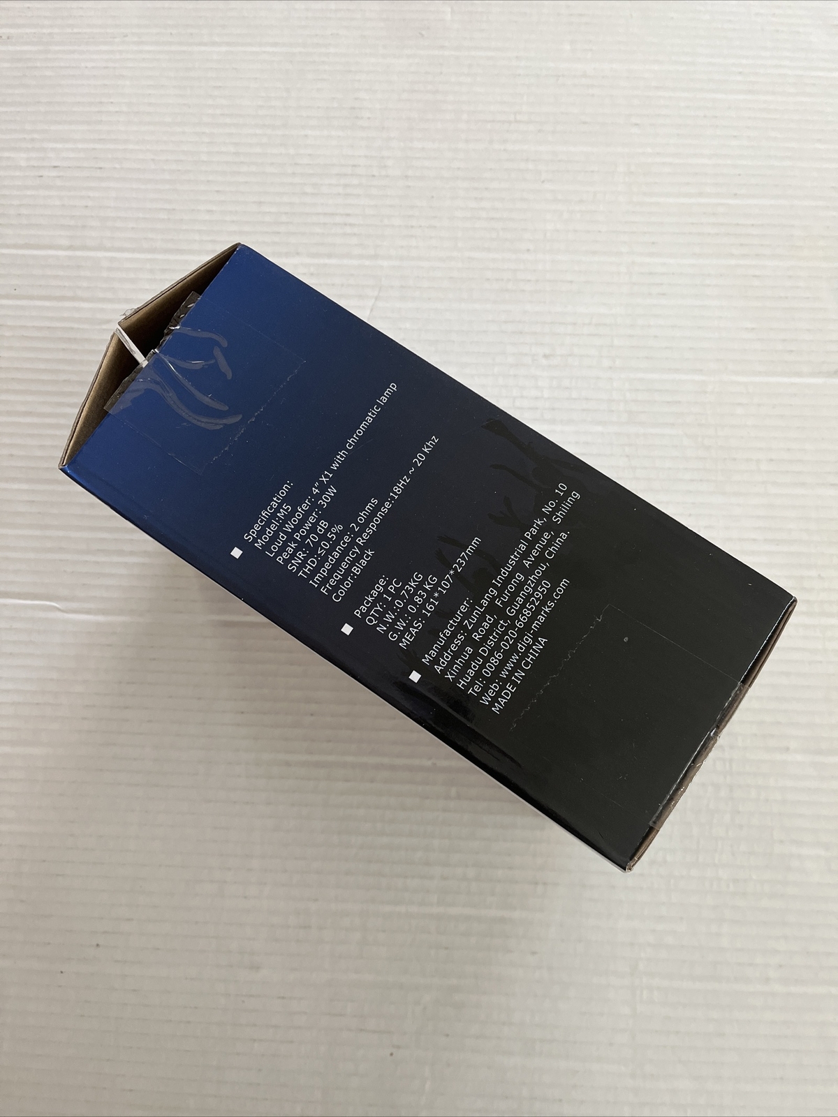 Parlante Bluetooth portátil con LED, ideal para audio de entretenimiento en casa y al aire libre, imagen 8