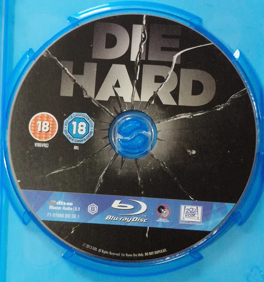 Die Hard BLU RAY Christmas Action Film Starring Bruce Willis - Image 3 of 3