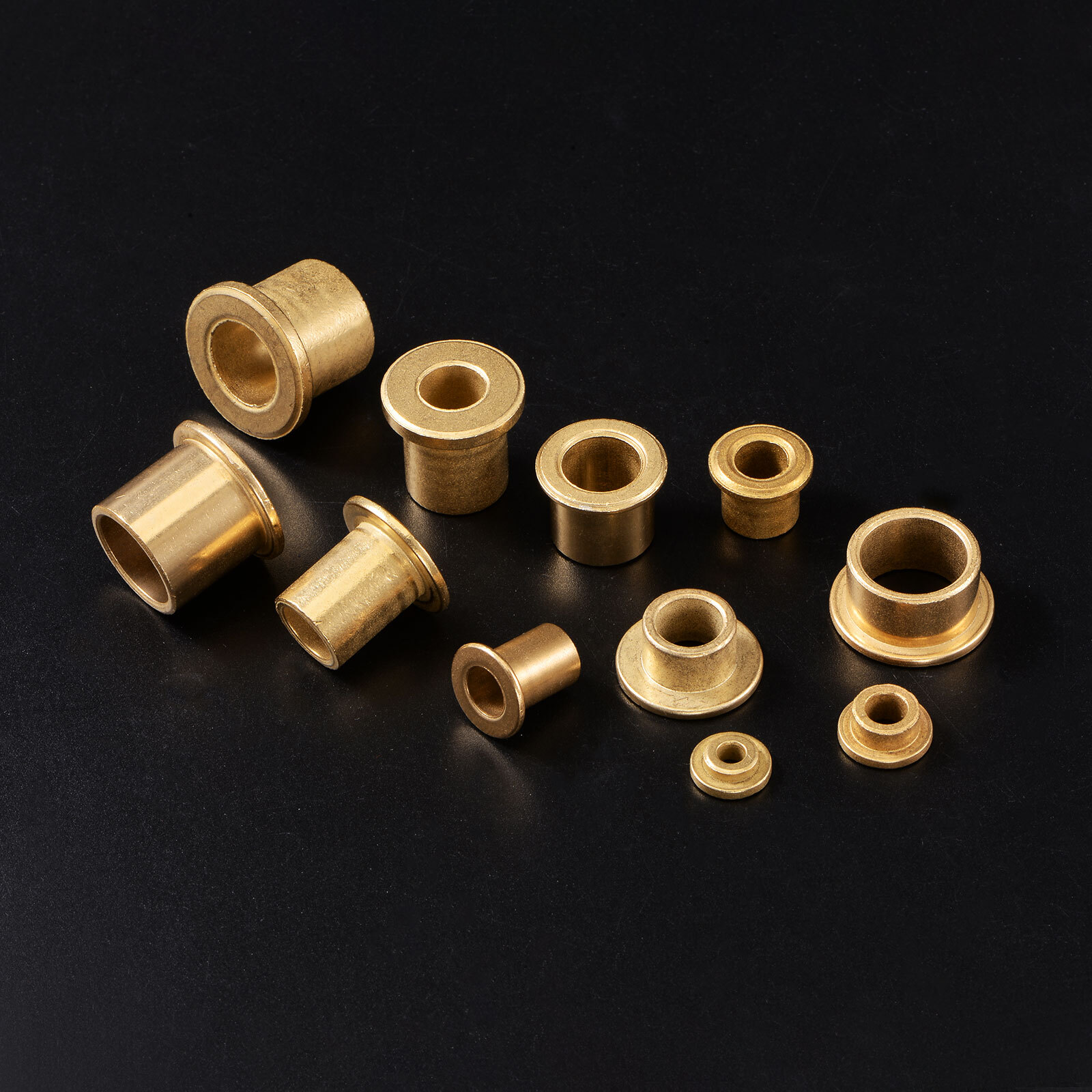 8pcs Bride Roulement 6mm Alésage 10mm OD 8mm Long 2mm Bride Épaisseur