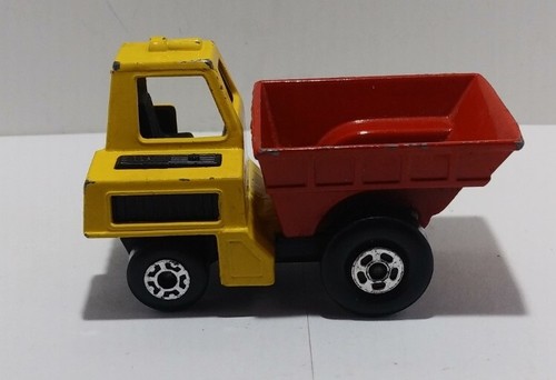 Matchbox S/F #26-F V.2 Site Dumper (2 5/8") Yellow, Red Dumper NICE! - Picture 7 of 15