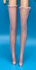 Vintage FRANCIE SINGLE PINK NYLON STOCKING SEARS 1512 PRETTY POWER GIFT SET 1970