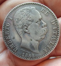 Umberto I, 2 Lire 1885