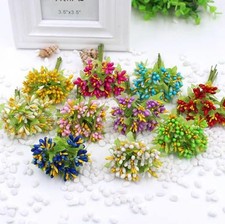 Artificial Flower Bouquet Stamen Millinery Party Wedding Home Decor Box Supplies