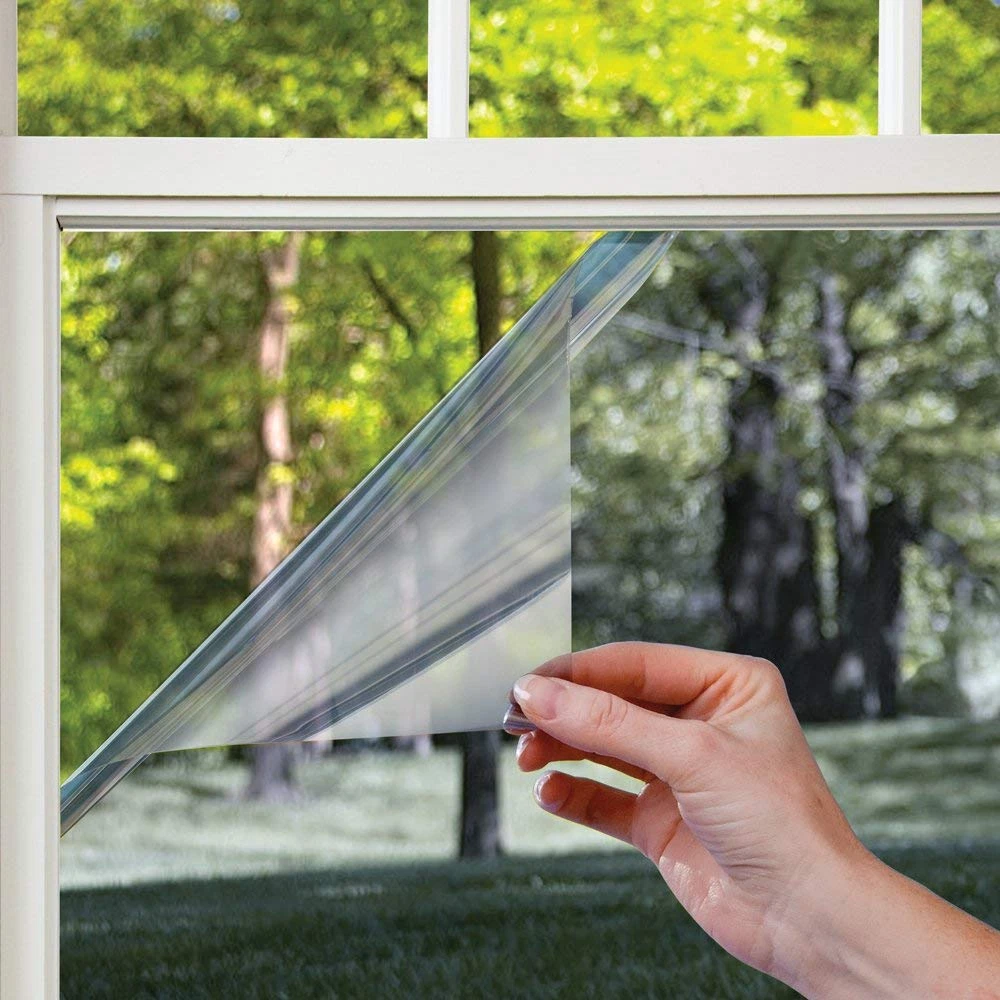 Daytime Privacy Window Film 36 Inch x 15 Feet Mirror Treatment
