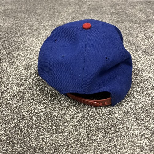 Philadelphia Phillies 90s Logo 47’ Brand Cap Hat Snapback Red & Blue - Picture 3 of 10