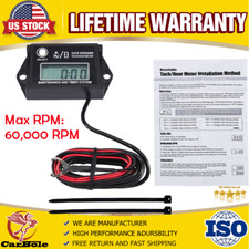 Tiny Tach Digital Hour Metertachometer Fit For Briggsstratton Kohler 24 Strok