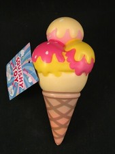 Ice Cream Cone - Squishy Toy - Super Soft - Approx. 6" High