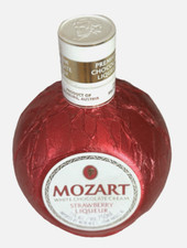 Mozart White Chocolate Cream Liqueur Liquor 750ml EMPTY Bottle G4