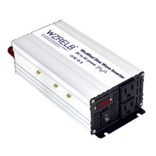 Power Converter 800W Modified Sine Wave Inverter 12V to 120V Truck Motor RV Car