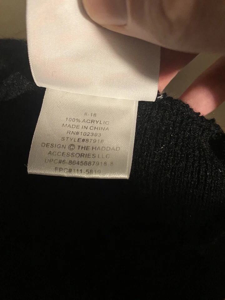 Vintage Harley Davidson Beanie Rare Y2K Black/Orange - Image 4 of 4