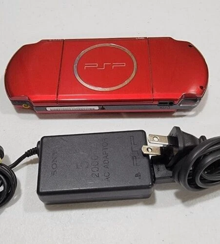 Official Sony Red PSP 3000 with upgraded battery and charger - Image 2 of 2