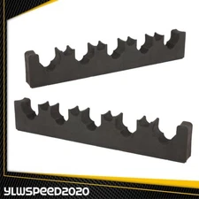 2 Pack Foam Gun Rack For Gun Storage Gun Holder Shotgun Rifle Rest W/Hook Strip