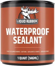 Waterproof Sealant - Multi-Surface Leak Repair Indoor and Outdoor Coating, Water