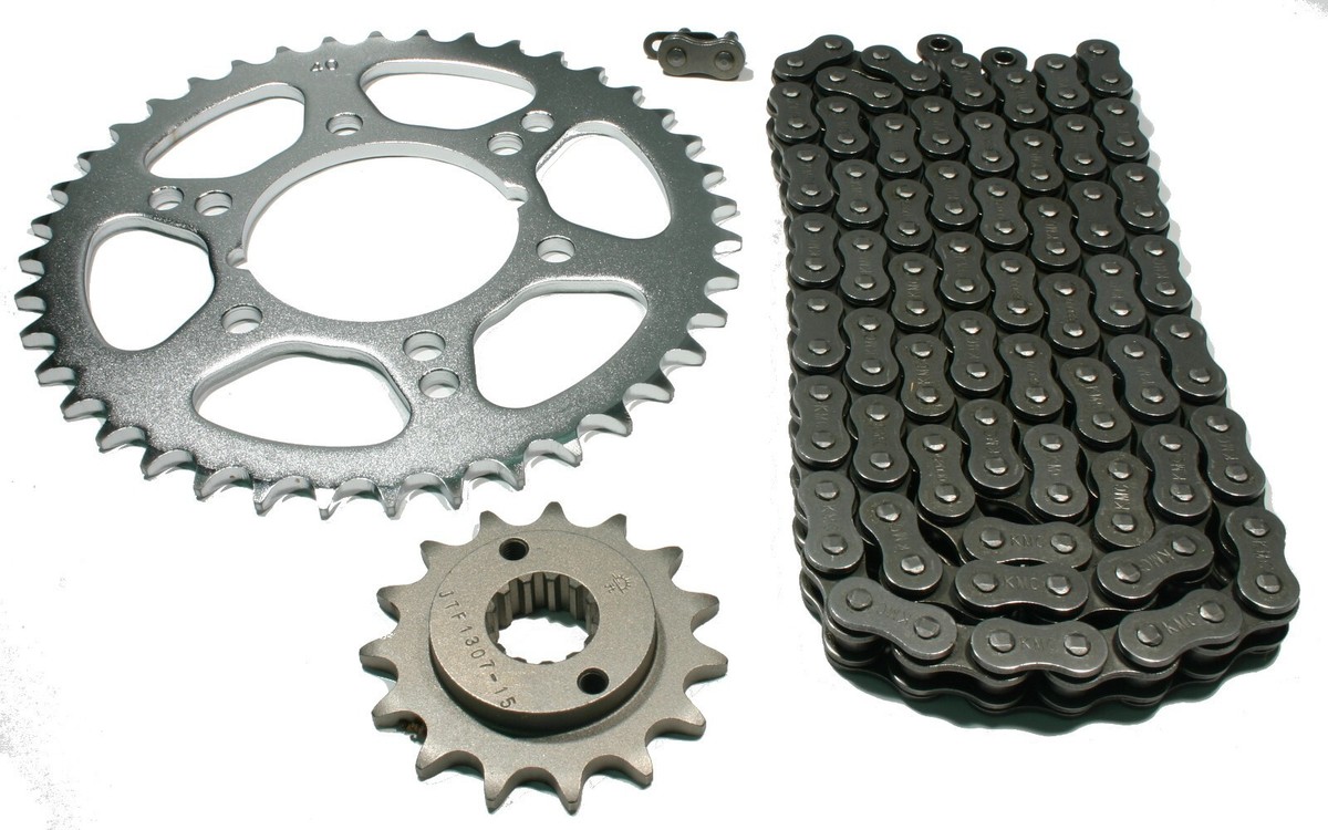 Kawasaki Ninja ZX6R, 2003-2004, O-Ring Chain and Sprocket Set - ZX