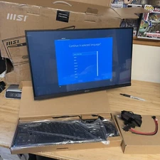 MSI PRO AP241 All-in-One Desktop Computer, Intel Core I5, 8GB Memory, 250GB SSD