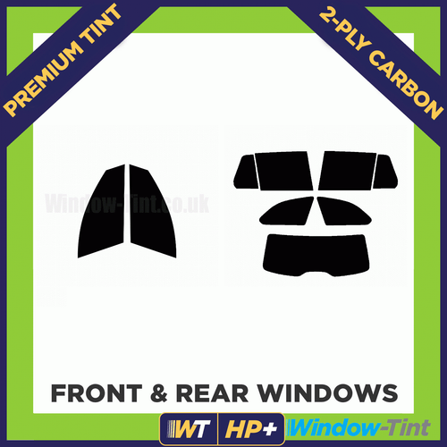 For BMW 5 Series Estate F11 2010-17 Carbon Pre Cut Window Tint Full 2-ply HP+ - Picture 2 of 10
