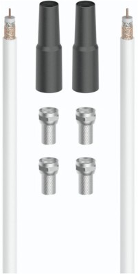 Hama Antennen-Verbindungskabel/Adapter SAT-Anschluss-Kit 100dB (40m) 0205043