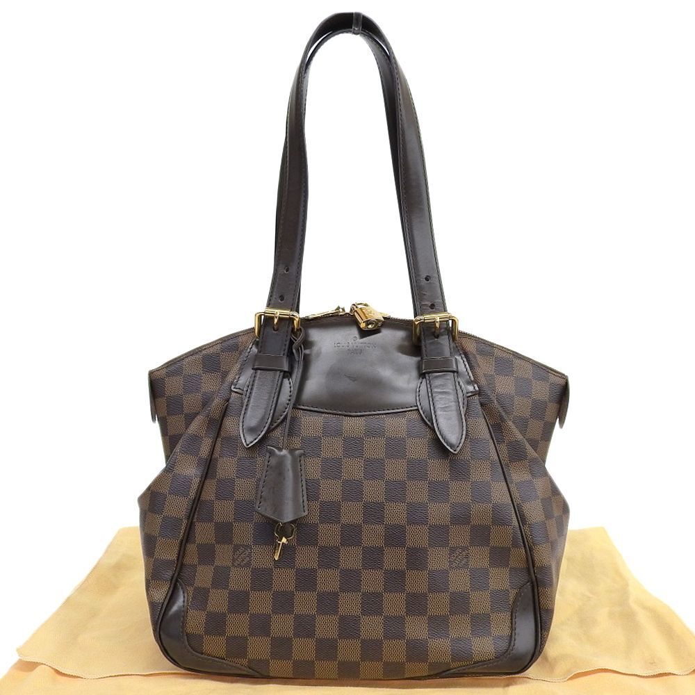 LOUIS VUITTON Damier Verona MM Shoulder Tote Bag N41118 in Brown-image